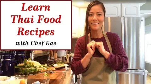 A second Thai cooking class with Chef Kae. Learn to cook Thai recipes with ingredients for great Thai food.