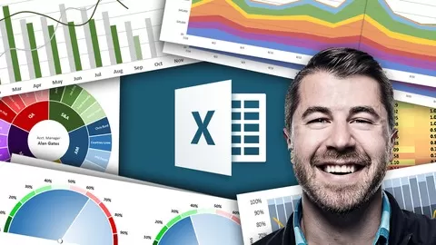 Master 20+ Excel charts & graphs and build custom visuals with a best-selling Excel instructor (Excel 2016 - Excel 2019)