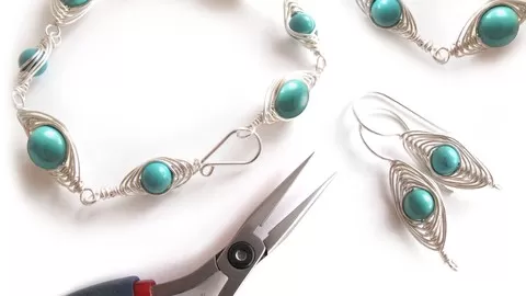 Mastering the Herringbone Wrap: Take your wire wrapping to the next level with this elegant jewelry making technique!