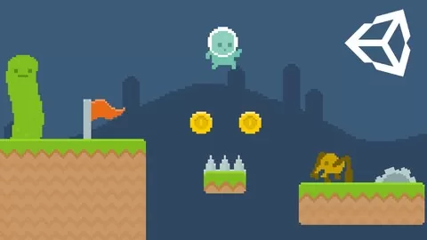 Game development made easy. Learn C# using Unity and create your very own 2D Platformer