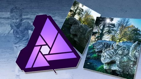 The best selling beginners guide to Affinity Photo - complete with a 50 page PDF to aid your study!