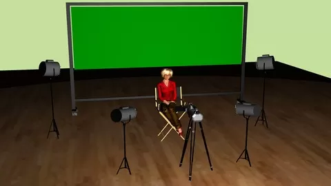 Create a low-cost video studio of your own and start to edit and publish Green Screen Videos which will really stand out