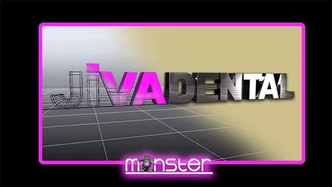 Learn to Create Custom Text and Generate 3D Text in Maya Great for 3D Logo Design - Take this Maya Course today!