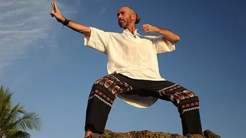 Mystical Qigong leading you into a healing intuitive flow of sacred martial arts movements