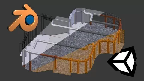 Reusable grid-based dungeon modeling for modular level design. Learn Blender Editing for Unity 3D Video Game Developers