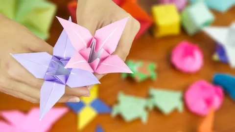 Master the basics of Origami while giving them purpose