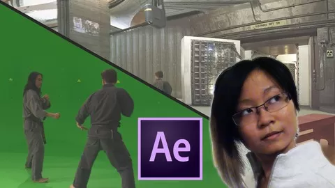 A comprehensive guide to compositing for live-action films in post-production visual effects using Adobe After Effects.