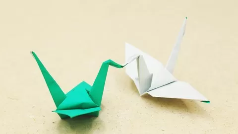 Basic course for origami paper folding. Learn the most efficient and neat way for origami folding.