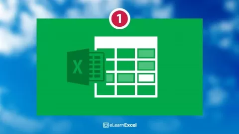 New to Excel? This course provides a thorough grounding in working with Excel from the beginning.