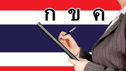 Write Thai alphabets and words within 7 days