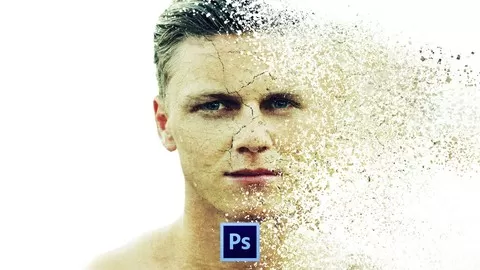 Learn the correct way to create a disintegration effect with Photoshop