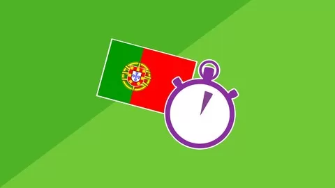 Learn to speak Portuguese you can use in everyday real-world situations - all in just 3-minute chunks!