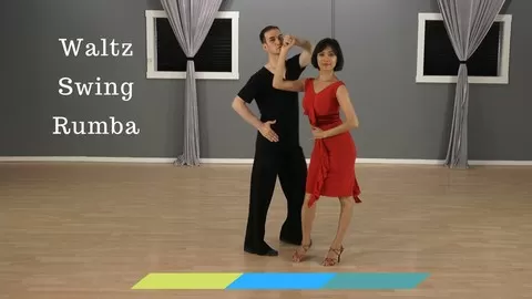 Learn the basic dance steps of 3 Ballroom dances: Waltz