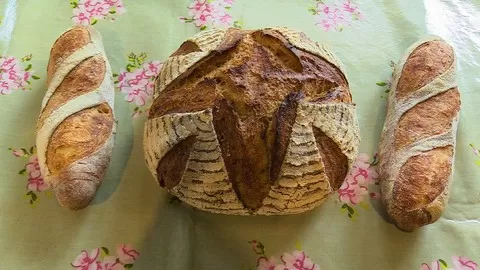 How to make stunning breads using natural leaven.