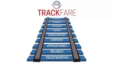 TRACKFARE are the 9 core foundations you MUST have in order to achieve sales success.