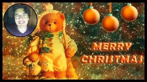 Learn how to manipulate and animate an image to make a christmas environment using Photoshop