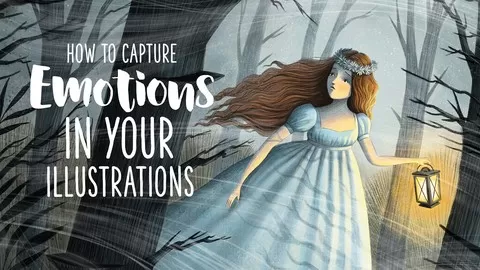 Learn to create emotional captivating illustrations by using things like values