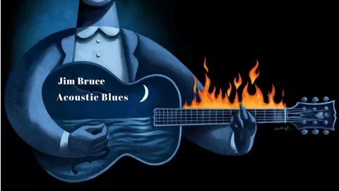 Fingerpicking Acoustic Blues Guitar Lessons - 5 Acoustic Blues Songs Intermediate To Advanced