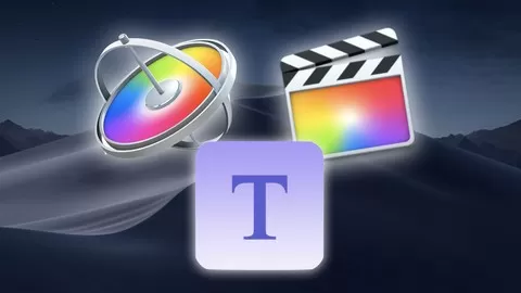 Build & Animate a 3D title ready for Final Cut X as a Preset using Apple Motion 5 -