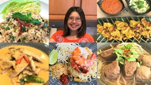 This class will teach you have to cook several iconic Thai dishes and prepare unique Thai ingredients.