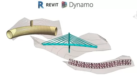 Learn how to use Dynamo 2.1 for Modeling different Types of Bridges Roads and Tunnels on Revit 2020