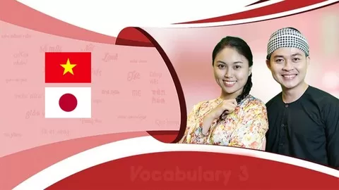 ベトナム人の教師とベトナム語の南部の単語を勉強します。