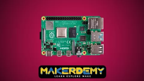 Learn to create software & hardware projects using Raspberry Pi 4 & Python