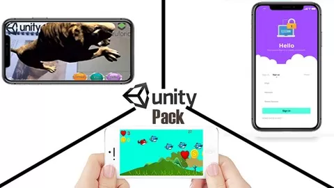 Learn Android Game Development with Unity C# making complete 3 Applications Flappy Bird