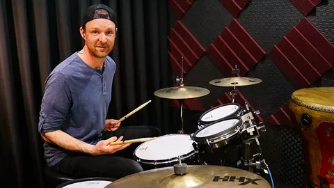 Turn Yourself into an Awesome Drummer with this Interactive Beginners Drumming Course