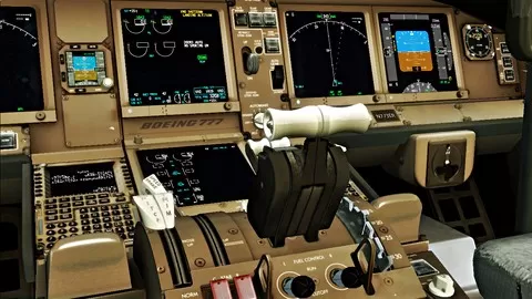 Step by step guide to operate a 777 from the cockpit