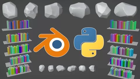 Create Procedural Assets with Blender and Python for your next Game Development or 3D Project