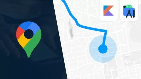 Learn Google Maps SDK for Android. And also Create Distance Tracker App for tracking users location from a background.