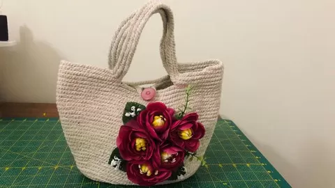 Learn to make and design a rope bag in under an hour !