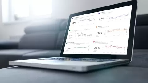 A professional looking dashboard from data to visualisation