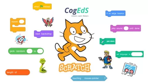 Learn to Build 10 different Stories and Games in Scratch 3.0