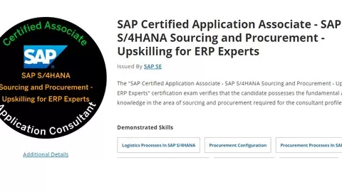 Latest Question to Prepare for SAP MM HANA Certification Question on C_TS450_1909. 100% Prepare for Exam with Confident.