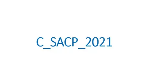 Get ready for your C_SACP_2021 certification exam by going through similar questions