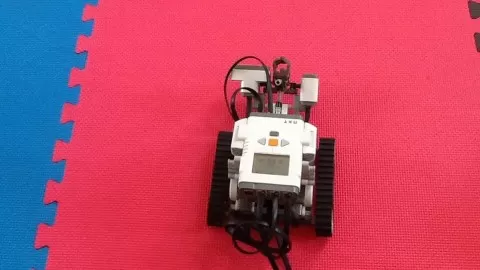 use real coding to control LEGO Robot. Learn C programming while play LEGO.