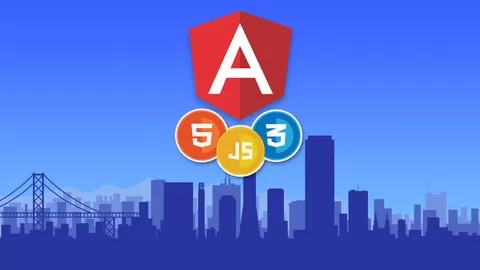Write a front end application using AngularJS Modules