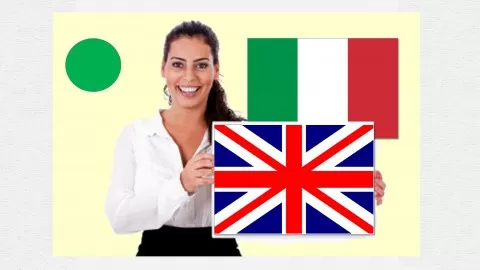 Learn Basic and Intermediate English for Italian speakers- Impara l' Inglese di base e intermedio dall' Italiano.