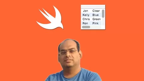 Learn how to implement TableView using swift for Mac OSX Apps.