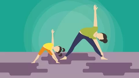 Learn fun yoga poses through the activities in YogiDance!