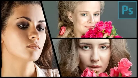 How to take pictures in Studio and perform high-end beauty retouching in Adobe Photoshop