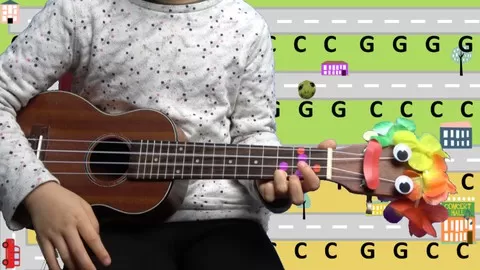 22 children songs for kids and adults using only 3 chords.