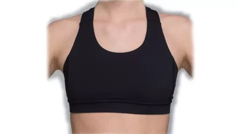 Learn to how to design and make a sports bra in under an hour !