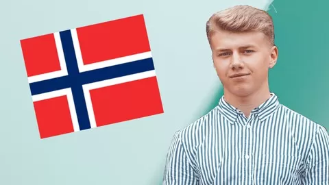 The full Norwegian course from Beginner to Advanced! Speak Norwegian like a native Norwegian! Norwegian levels: A1 to B1