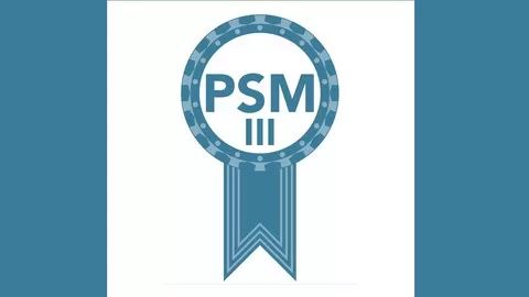 Get ready for the Professional Scrum Master III ™ (PSM III) exam by practicing 60 questions based on Scrum Guide 2020