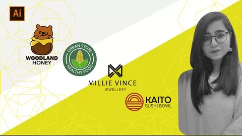 Learn logo design theory and the creative process to design logos on the Adobe Illustrator CC