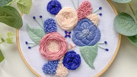 Learn to Make a Floral Hoop