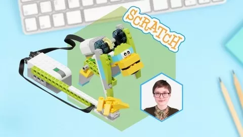 Use LEGO WeDo 2.0 bricks to build an awesome robot